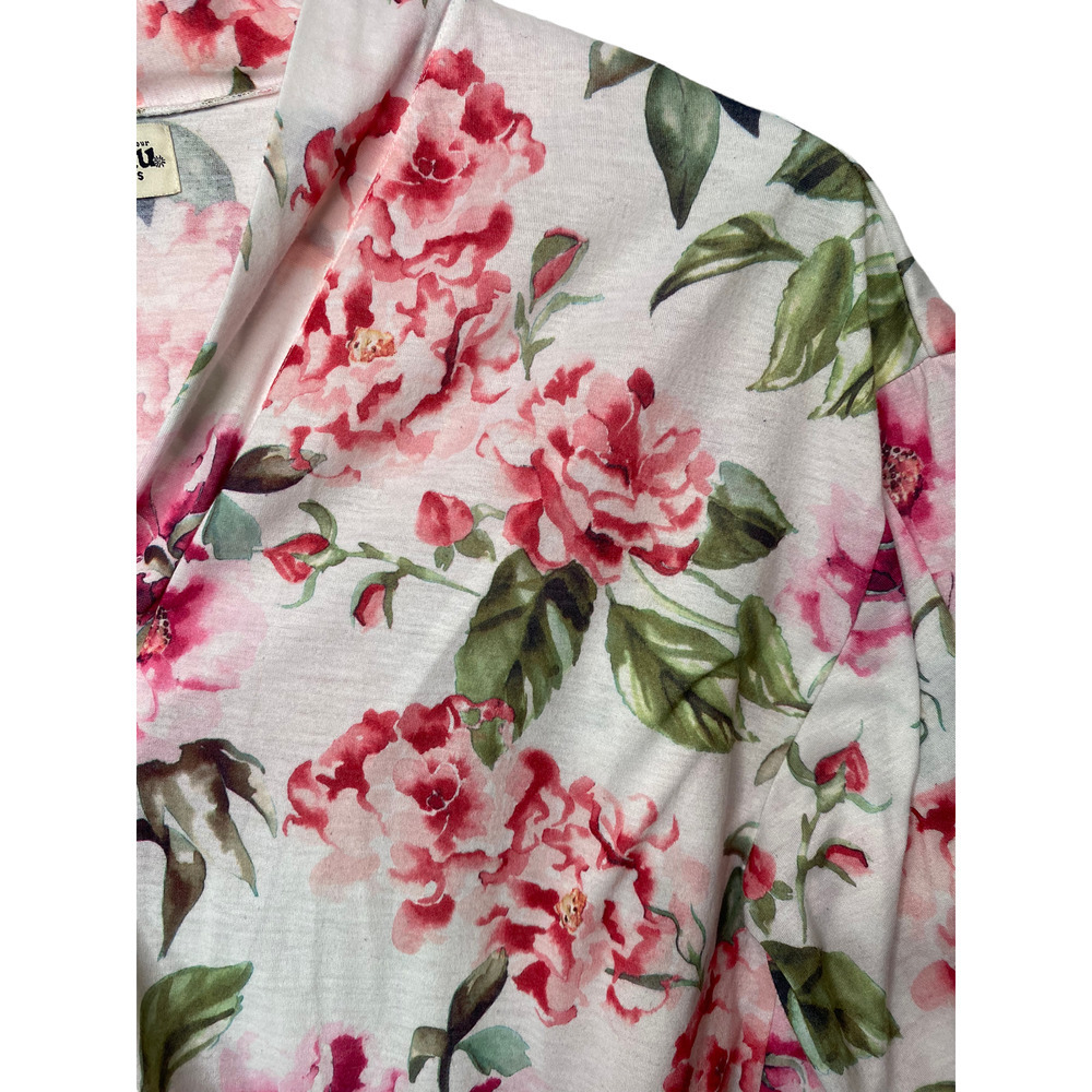 Show Me Your MuMu Brie Floral Loungewear Sleepwear Garden‎ of Blooms Robe - Picture 3 of 8